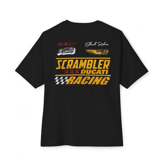 55 Shark Vintage Ducati Scrambler T-shirt Savile Speed Co.