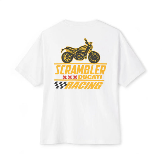 55 Shark Vintage Ducati Scrambler T-shirt Savile Speed Co.
