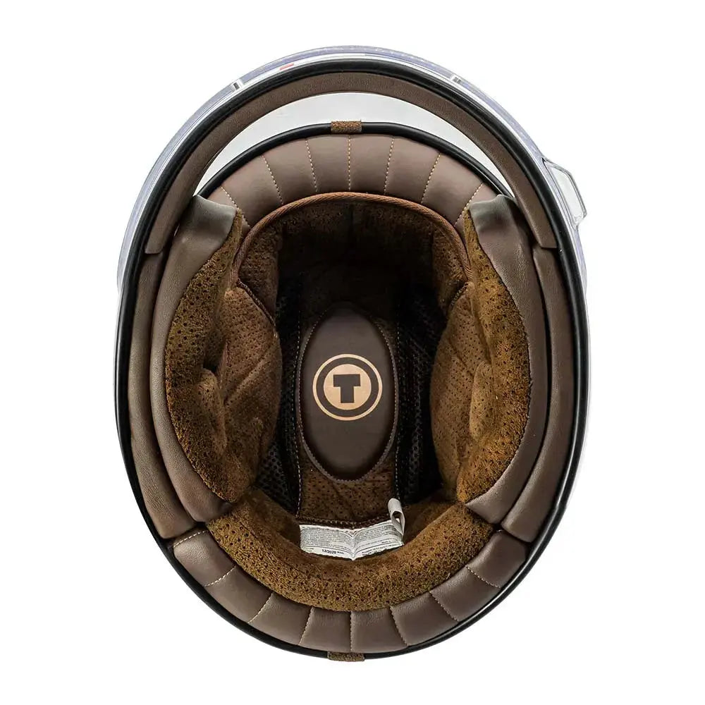 TORC Newport T1 Retro Motorcycle Helmet DOT/ECE - Savile Speed Co. - Retro Motorcycle Helmet, torc, t1 - newport - cafe racer