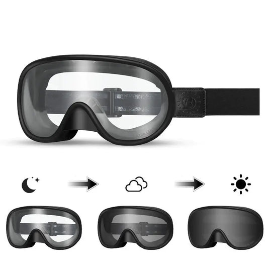 BOLLFO Retro Motorcycle Riding Goggles - Savile Speed Co.