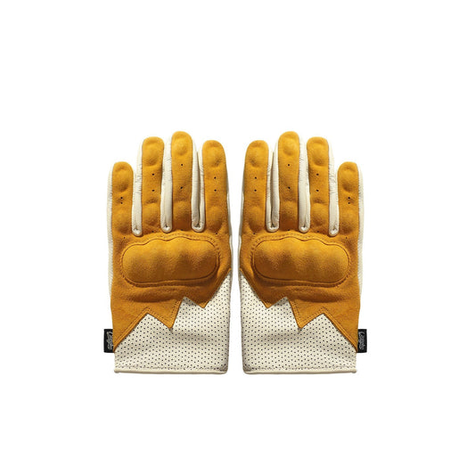 CASYKO lambskin & suede all - season retro motorcycle gloves - Savile Speed Co.