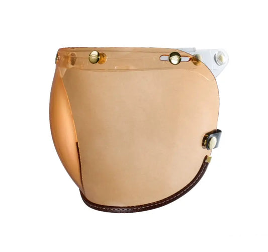 Feture Bubble Shield 3-Snap Flip-Up Motorcycle Visor Savile Speed Co.