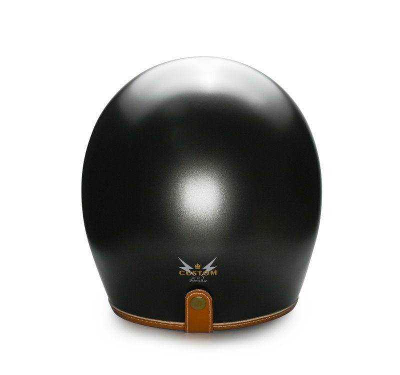 Feture STEVEN CUSTOM Retro Motorcycle Helmet DOT - Savile Speed Co.