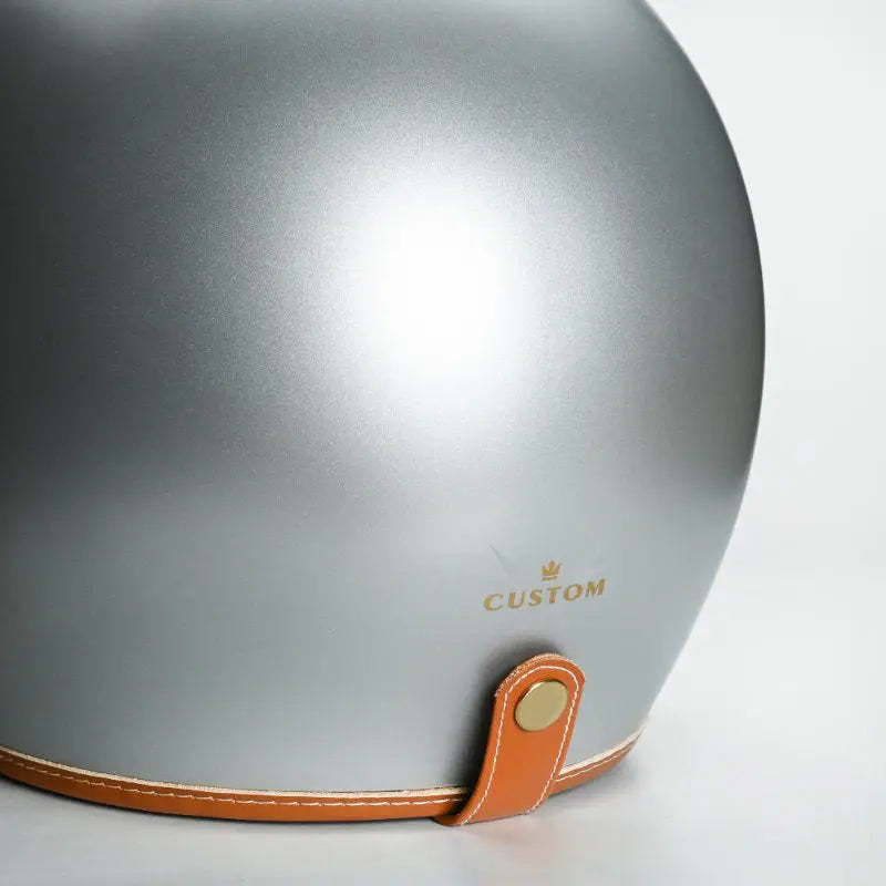 Feture STEVEN CUSTOM Retro Motorcycle Helmet DOT - Savile Speed Co. Retro Motorcycle Helmet scrambler helmet cafe racer