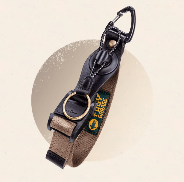 Fogy Garage Canvas Riding Gloves & Key Organizer Clip - Savile Speed Co.