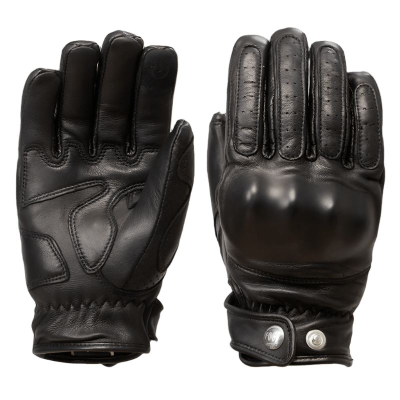 Fogy Garage Ethiopian Sheepskin Kevlar Lined Retro Motorcycle Gloves - Savile Speed Co.