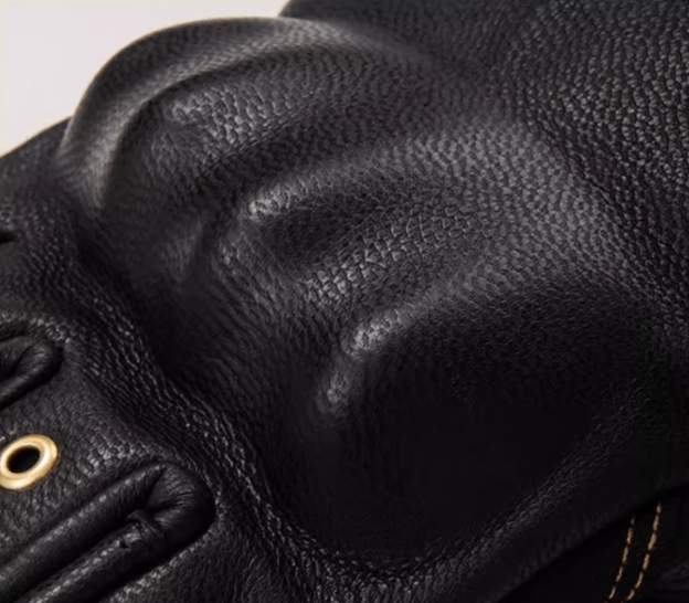 Fogy Garage Fidlock Retro Leather Motorcycle Gloves - Savile Speed Co.