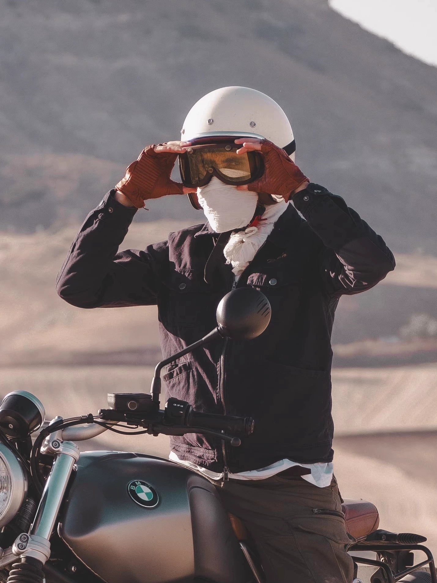 Fogy Garage Motorcycle Goggles Exchangeable Lenses - Savile Speed Co.