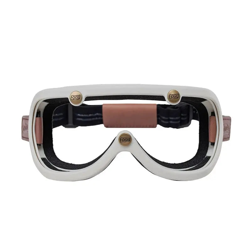 Fogy Garage Retro Motorcycle Goggle Exchangeable Lenses Savile Speed Co.