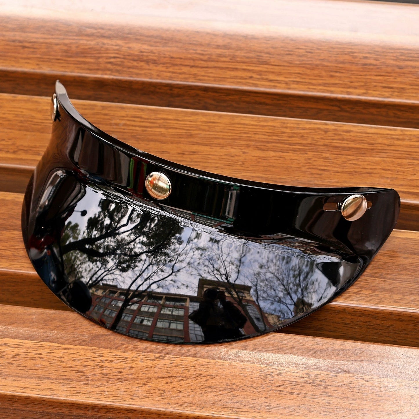 JEF Retro Helmet Peak 3 - Snap - Savile Speed Co.
