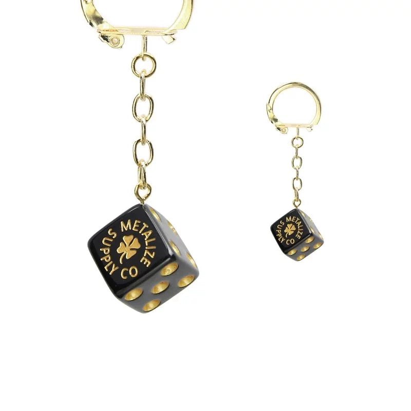 Metalize Dice Vintage Keychain - Savile Speed Co.