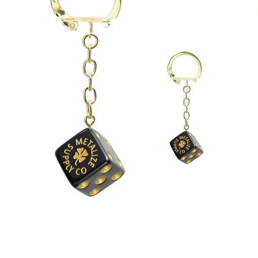 Metalize Dice Vintage Keychain Savile Speed Co.