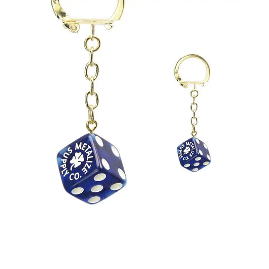 Metalize Dice Vintage Keychain Savile Speed Co.