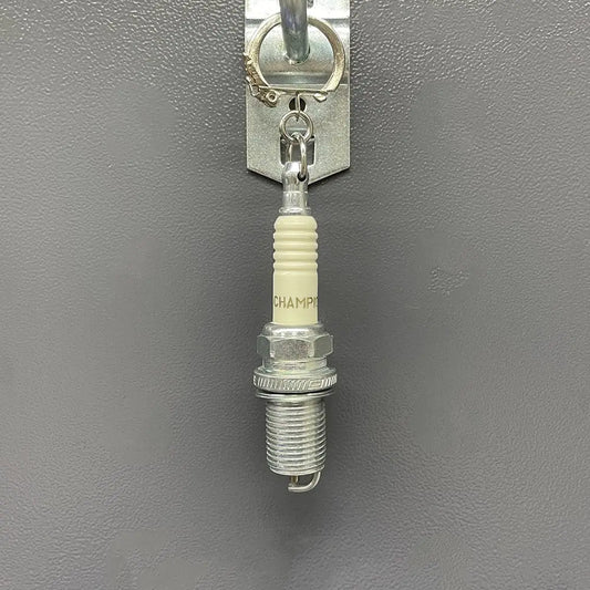 Metalize Handmade Spark Plug Keychain Savile Speed Co.
