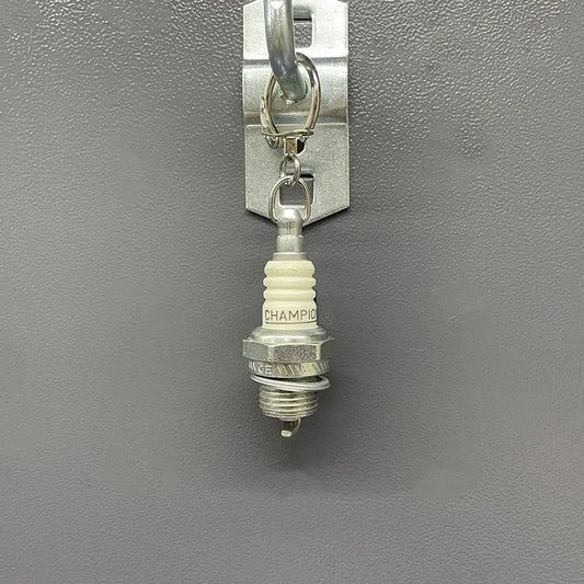 Metalize Handmade Spark Plug Keychain Savile Speed Co.