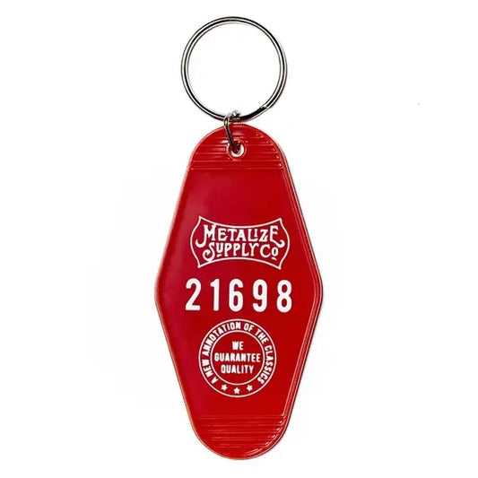 Metalize Vintage Motel Keytag Keychain Savile Speed Co.