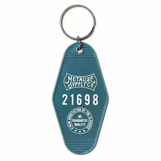 Metalize Vintage Motel Keytag Keychain Savile Speed Co.