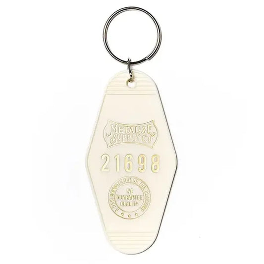 Metalize Vintage Motel Keytag Keychain Savile Speed Co.