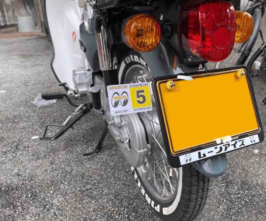 Mooneyes Motorcycle Plate Screws and Valve Stem Caps - Savile Speed Co.