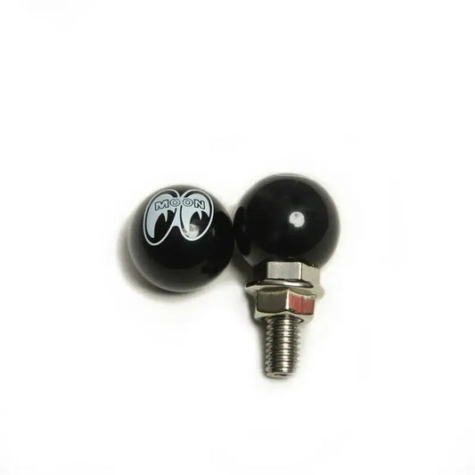 Mooneyes Motorcycle Plate Screws and Valve Stem Caps Savile Speed Co.