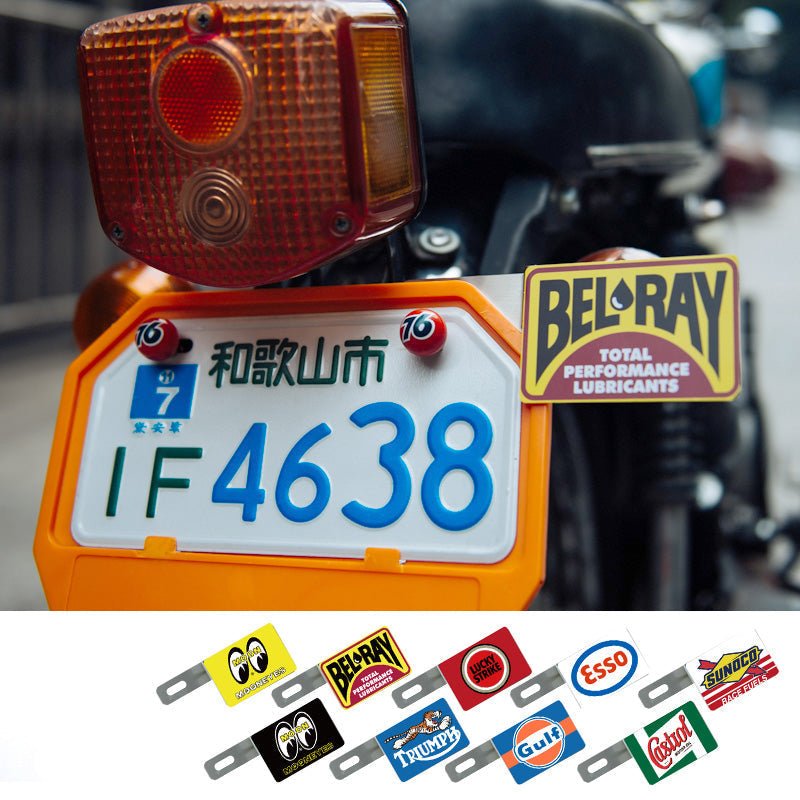 Mooneyes Motorcycle Sub - Plates - Savile Speed Co.