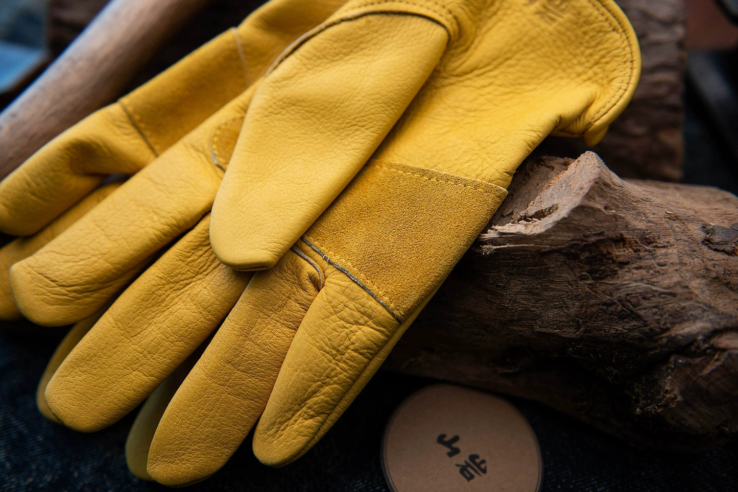 Mountain Rock Cowhide Working Gloves Retro Riding Gloves - Savile Speed Co.