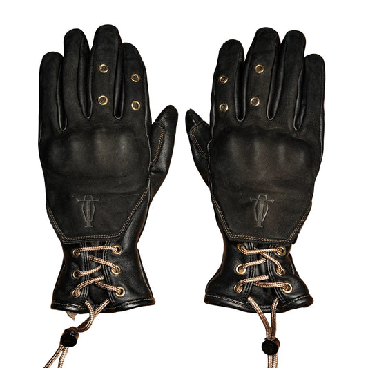 MR MOTOR All-Season Lambskin Retro Motorcycle Gloves - Savile Speed Co. - Retro Motorcycle Gloves, leather motorcycle gloves