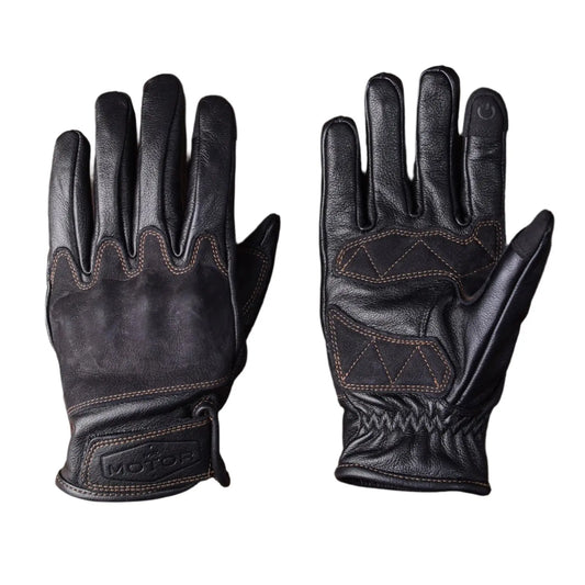 MR MOTOR Windproof Faux Suede Retro Motorcycle Gloves Fall/Winter Savile Speed Co.