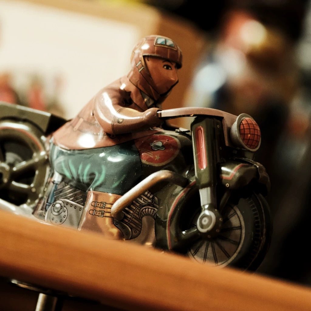 Pass Happiness Handmade Vintage Motorcycle Toy - Savile Speed Co.