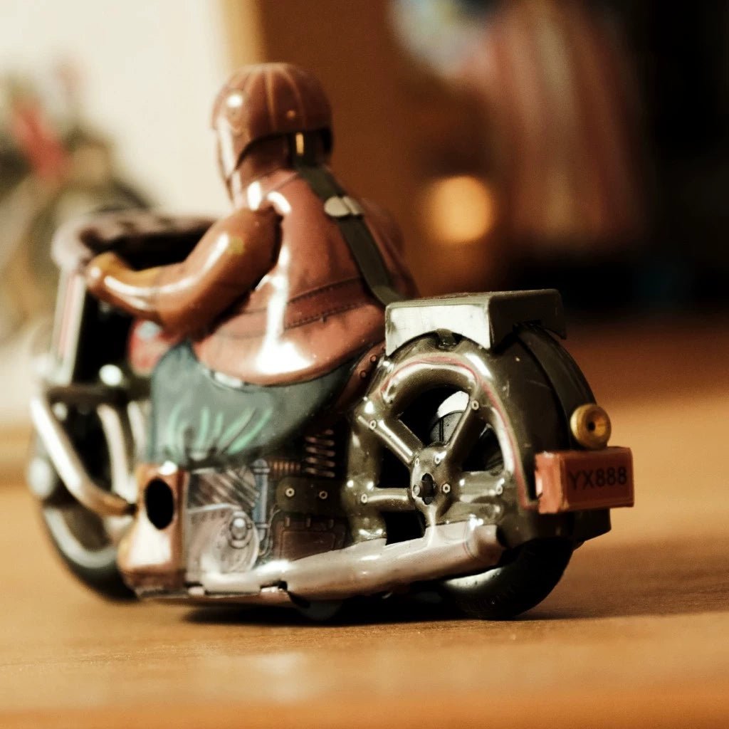Pass Happiness Handmade Vintage Motorcycle Toy - Savile Speed Co.
