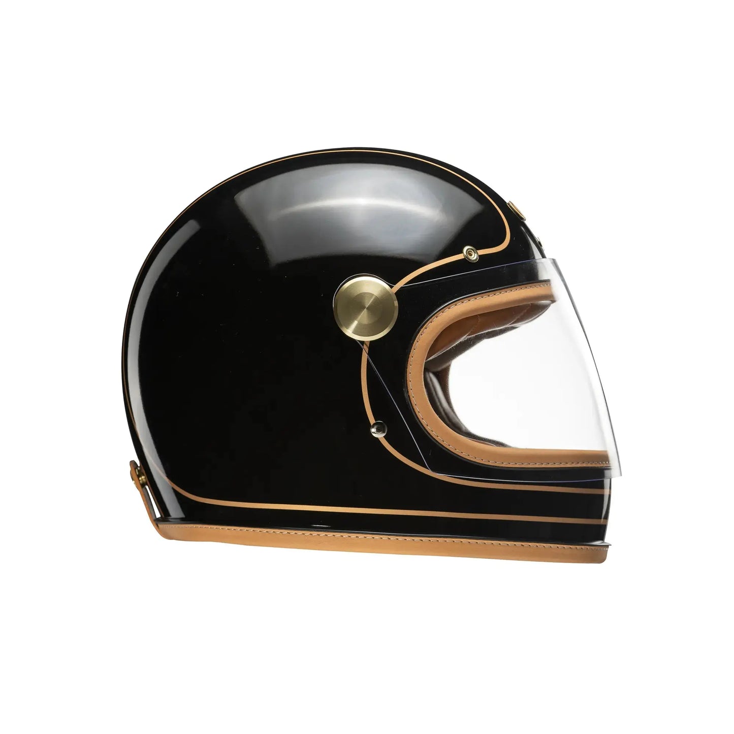 Penguin Headmaster Cafe Racer Retro Motorcycle Helmet DOT Certified - Savile Speed Co. - Retro Motorcycle Helmet, cafe racer