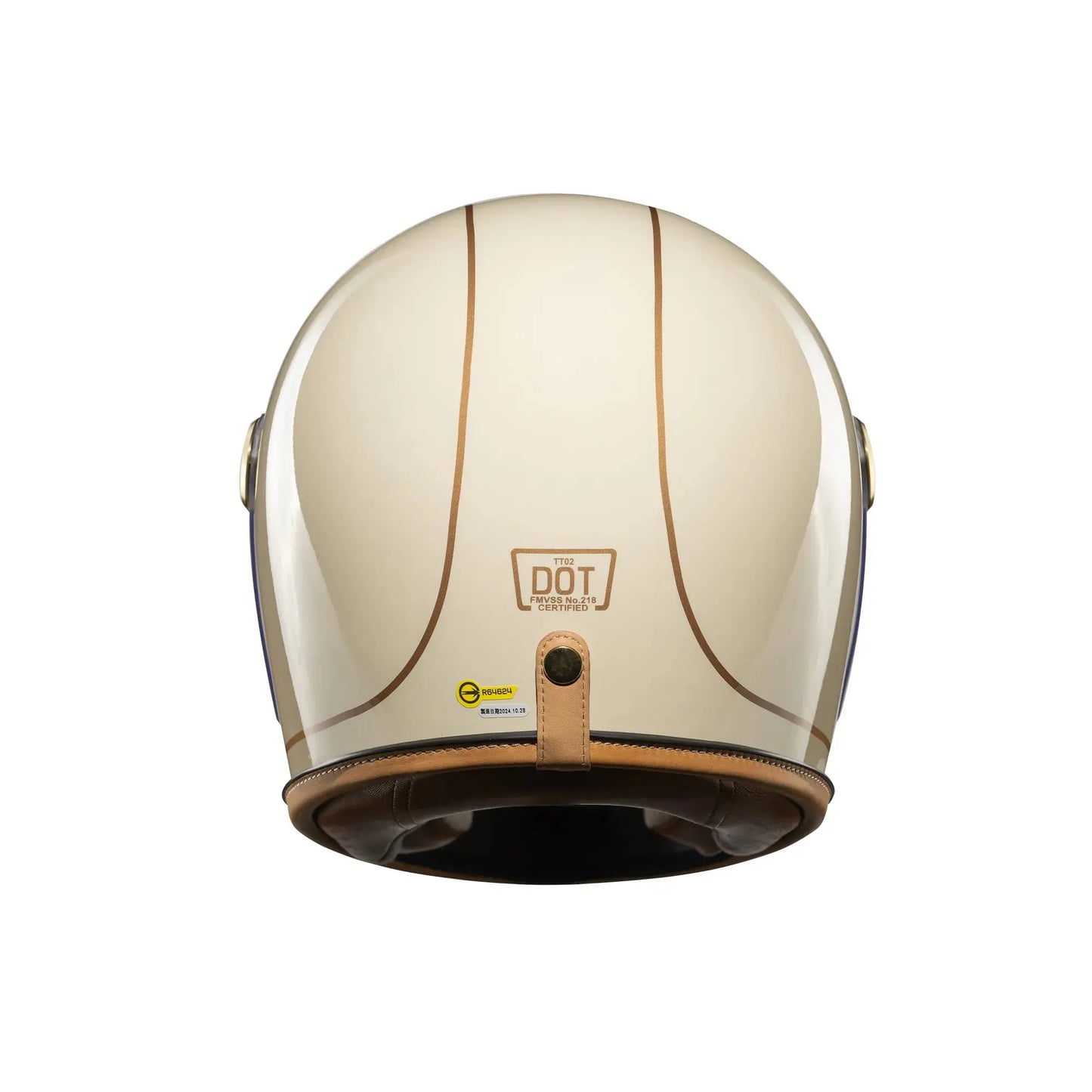 Penguin Headmaster Cafe Racer Retro Motorcycle Helmet DOT Certified - Savile Speed Co. - Retro Motorcycle Helmet, cafe racer