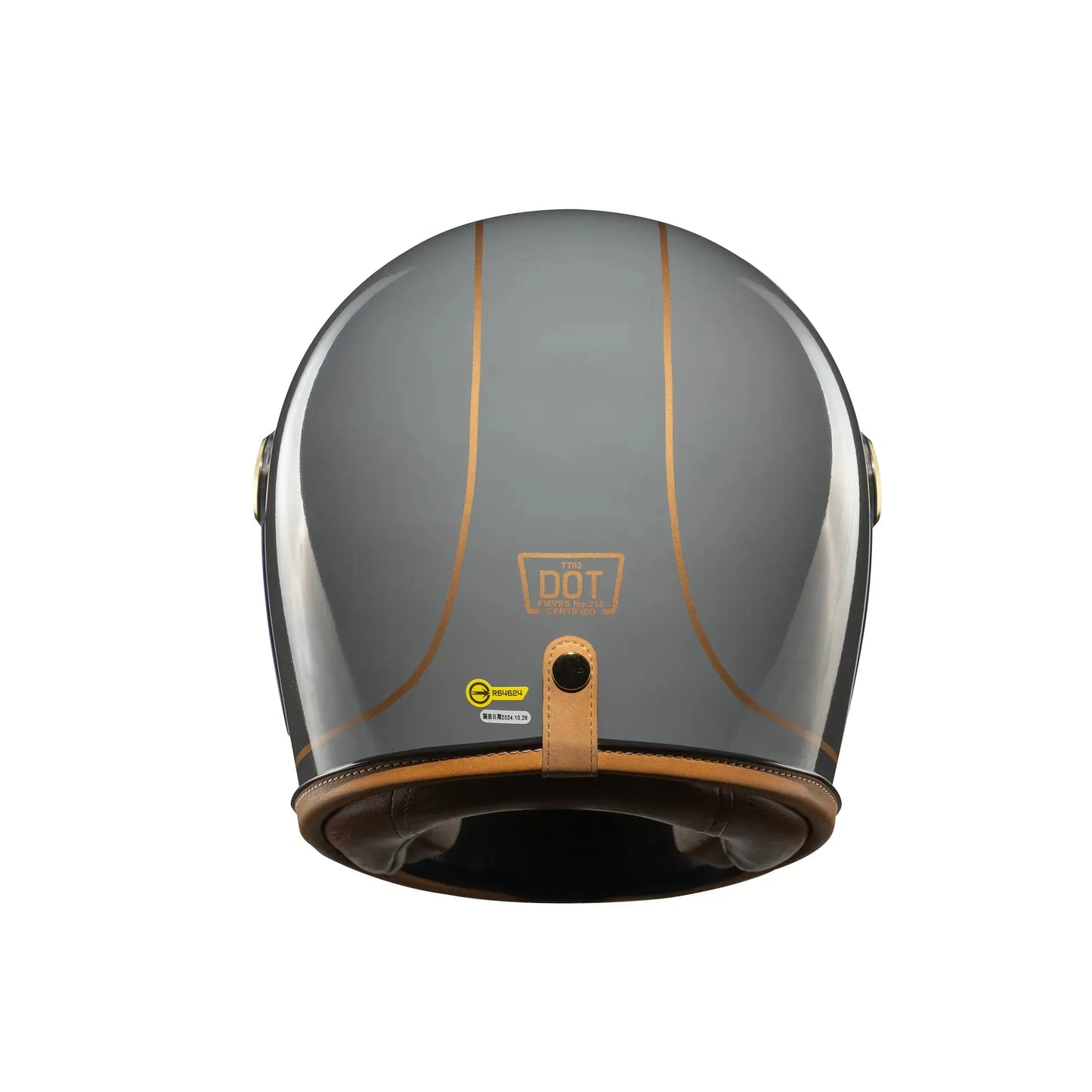Penguin Headmaster Cafe Racer Retro Motorcycle Helmet DOT Certified - Savile Speed Co. - Retro Motorcycle Helmet, cafe racer