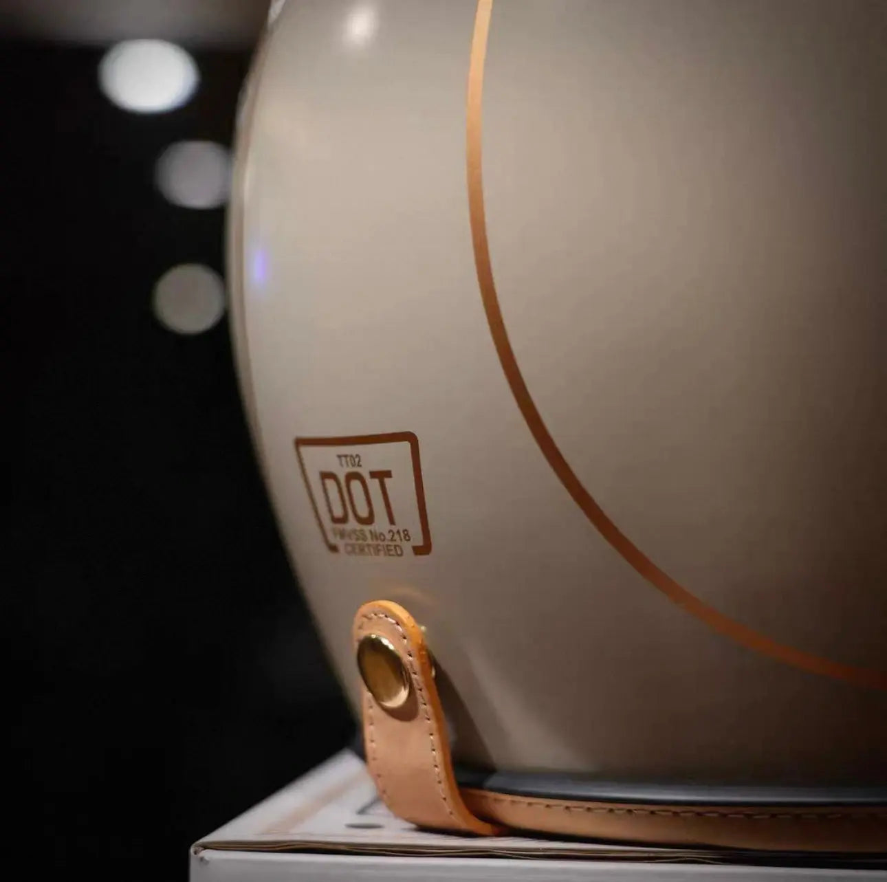 Penguin Headmaster Cafe Racer Retro Motorcycle Helmet DOT Certified - Savile Speed Co. - Retro Motorcycle Helmet, cafe racer
