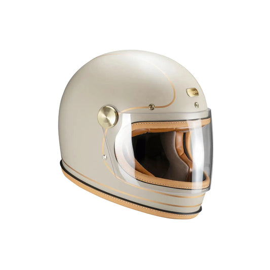Penguin Headmaster Cafe Racer Retro Motorcycle Helmet DOT Certified - Savile Speed Co. - Retro Motorcycle Helmet, cafe racer
