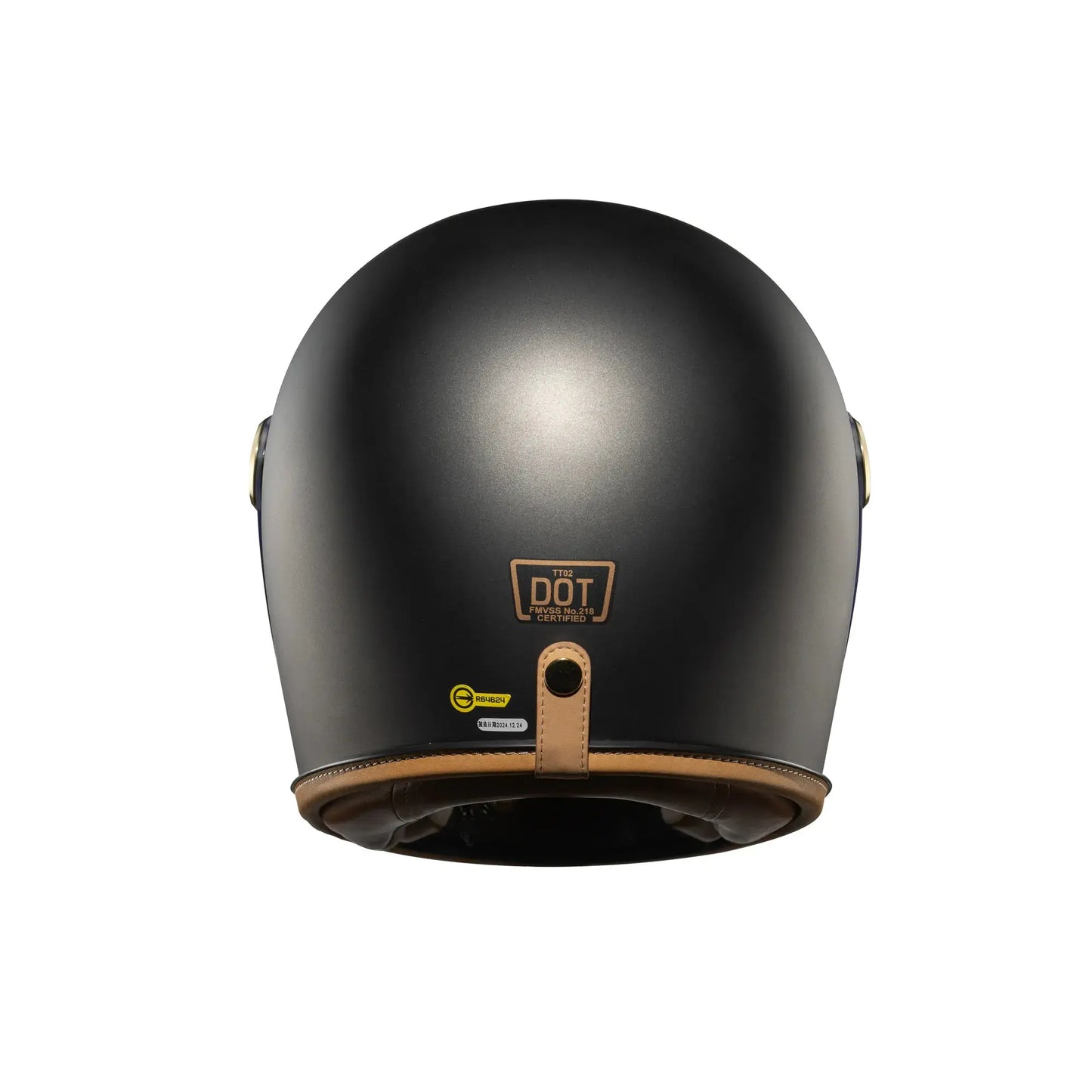 Penguin Headmaster Cafe Racer Retro Motorcycle Helmet DOT Certified - Savile Speed Co. - Retro Motorcycle Helmet, cafe racer