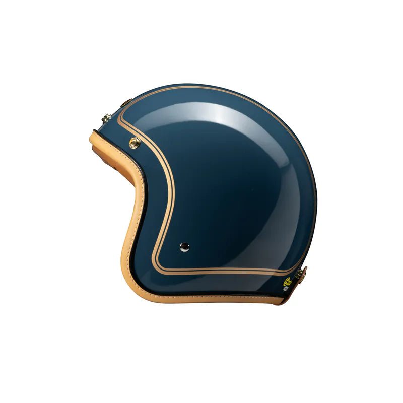PENGUIN Magellan Open Face Retro Motorcycle Helmet DOT Certified - Savile Speed Co.
