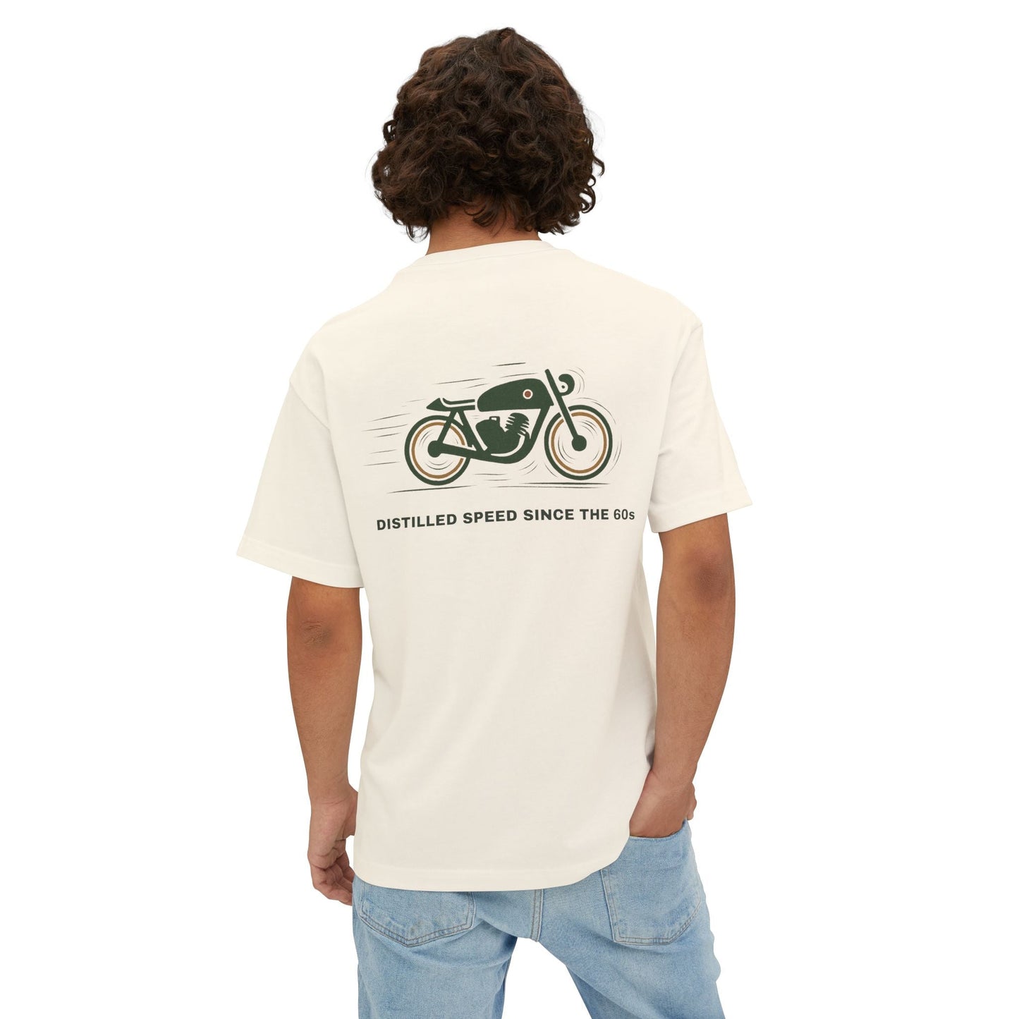 Savile Speed Co. Original Retro Motorcycle T-Shirt: Cafe Racer - Savile Speed Co.