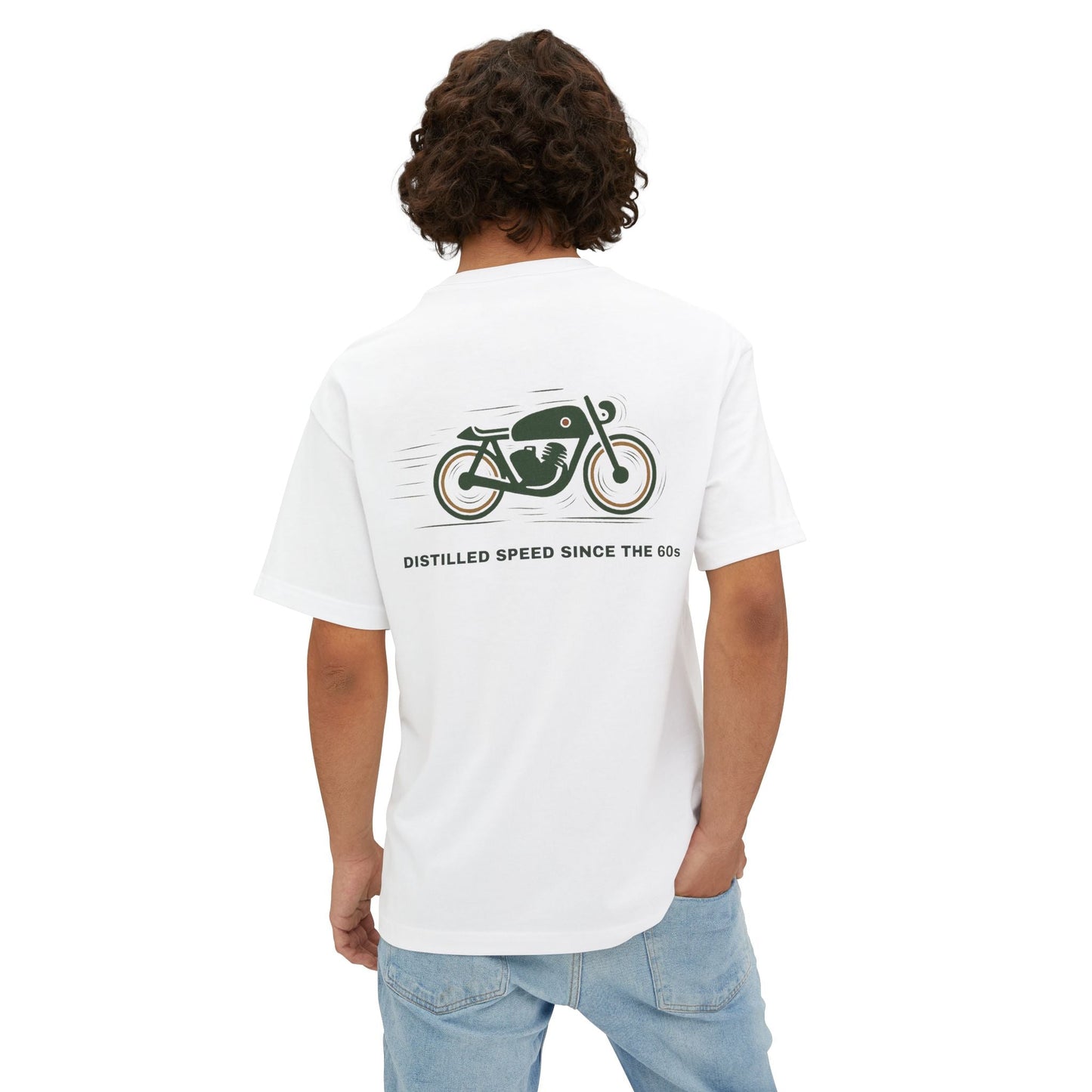 Savile Speed Co. Original Retro Motorcycle T-Shirt: Cafe Racer - Savile Speed Co.