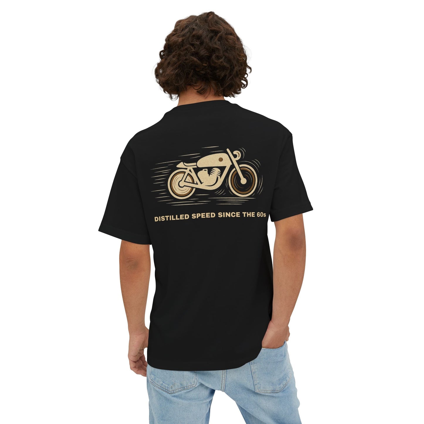 Savile Speed Co. Original Retro Motorcycle T-Shirt: Cafe Racer - Savile Speed Co.