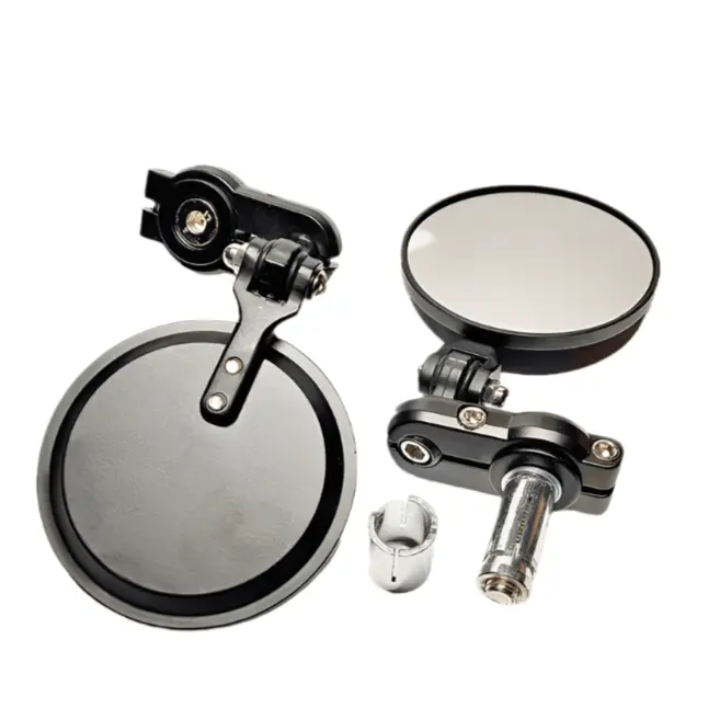 Savile Speed Retro Motorcycle Bar End Mirror Foldable Mirror - Savile Speed Co.