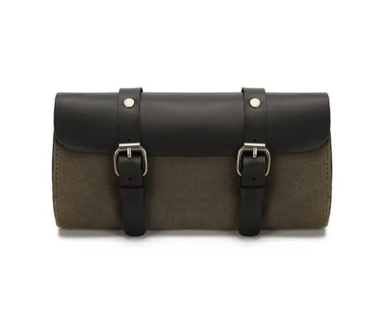 Savile Speed Waxed Canvas Retro Motorcycle Tool Bag Utility Bag - Savile Speed Co. - motorcycle tool bag, utility bag