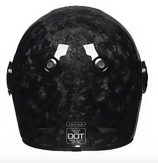 TORC Newport T1 Retro Motorcycle Helmet Carbon Series DOT/ECE - Savile Speed Co.