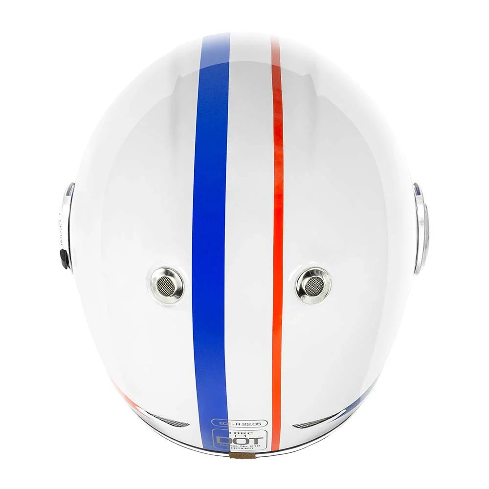 TORC Newport T1 Retro Motorcycle Helmet DOT/ECE - Savile Speed Co.