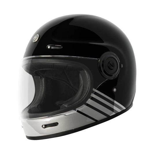 TORC Newport T1 Retro Motorcycle Helmet DOT/ECE - Savile Speed Co.