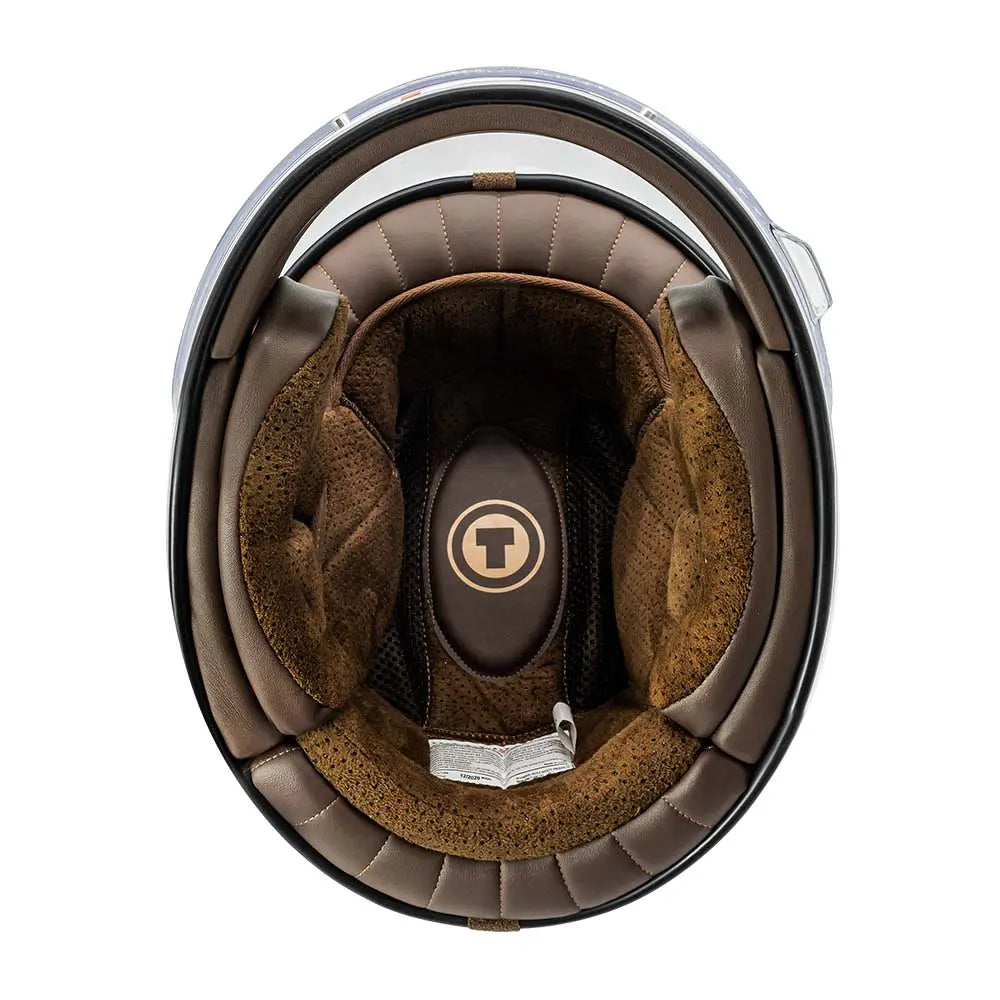 TORC Newport T1 Retro Motorcycle Helmet DOT/ECE - Savile Speed Co. - Retro Motorcycle Helmet, torc, t1 - newport - cafe racer