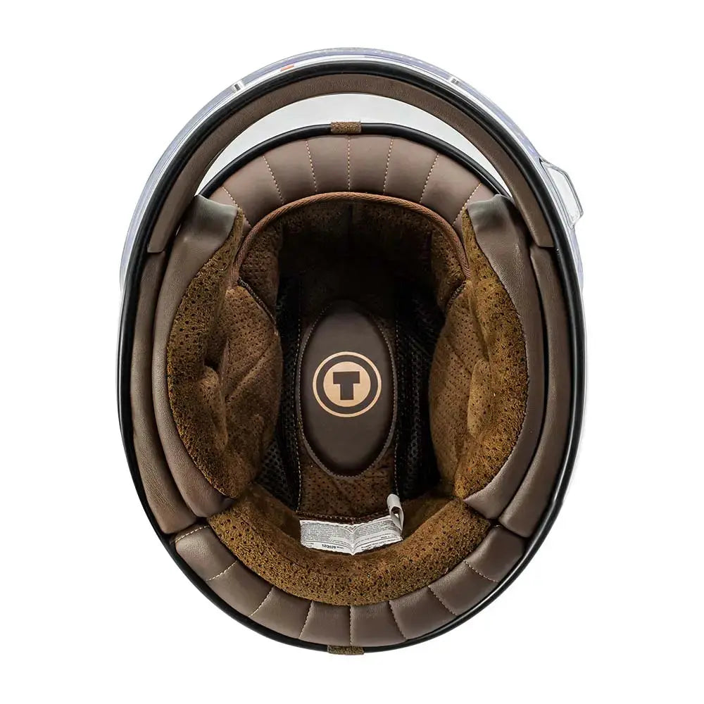 TORC Newport T1 Retro Motorcycle Helmet DOT/ECE - Savile Speed Co. - Retro Motorcycle Helmet, torc, t1 - newport - cafe racer