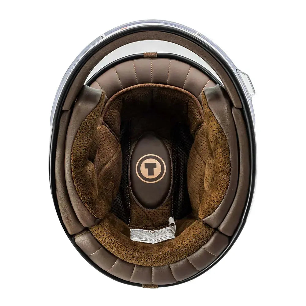 TORC Newport T1 Retro Motorcycle Helmet DOT/ECE - Savile Speed Co. - Retro Motorcycle Helmet, torc, t1 - newport - cafe racer