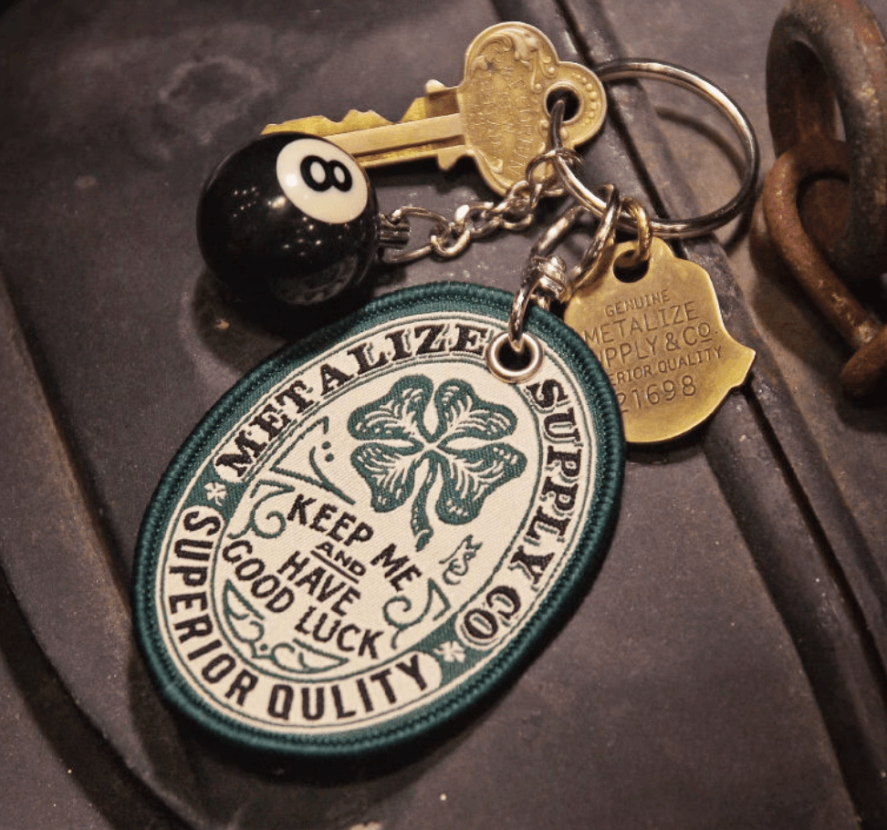 Motorcycle accessories and miscellaneous gear like keychains, valve stems, license plate screws, and more.