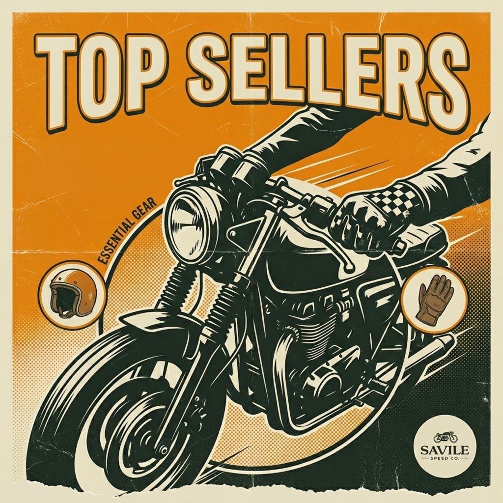 Top Sellers | Retro Motorcycle Gear & Accessories - Savile Speed Co.